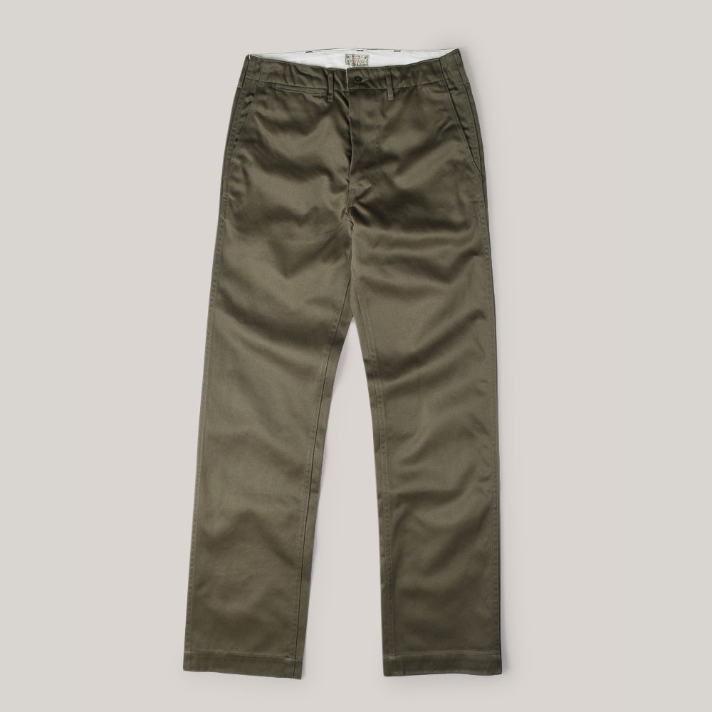 BUZZ RICKSON ORIGINAL SPEC CHINOS - OLIVE