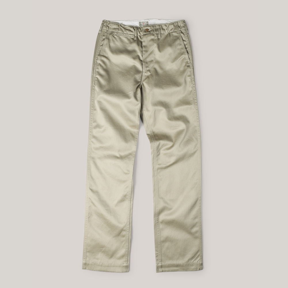 BUZZ RICKSON ORIGINAL SPEC CHINOS - KHAKI