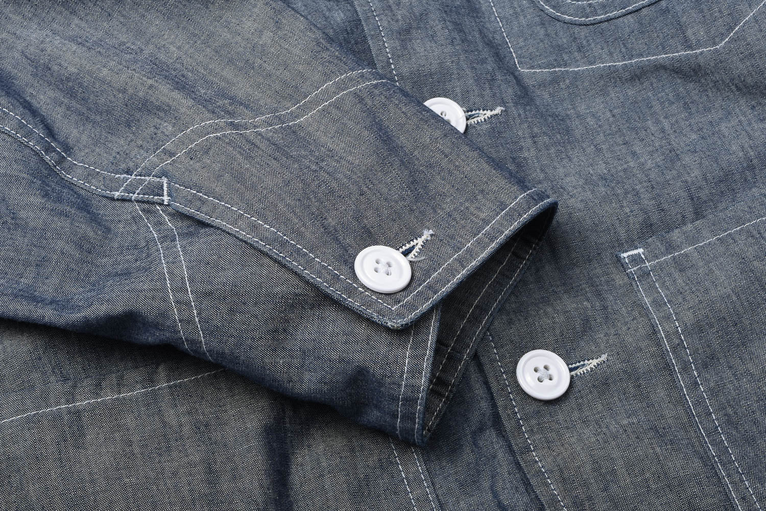 USED MONITALY COVERALL - CHAMBRAY