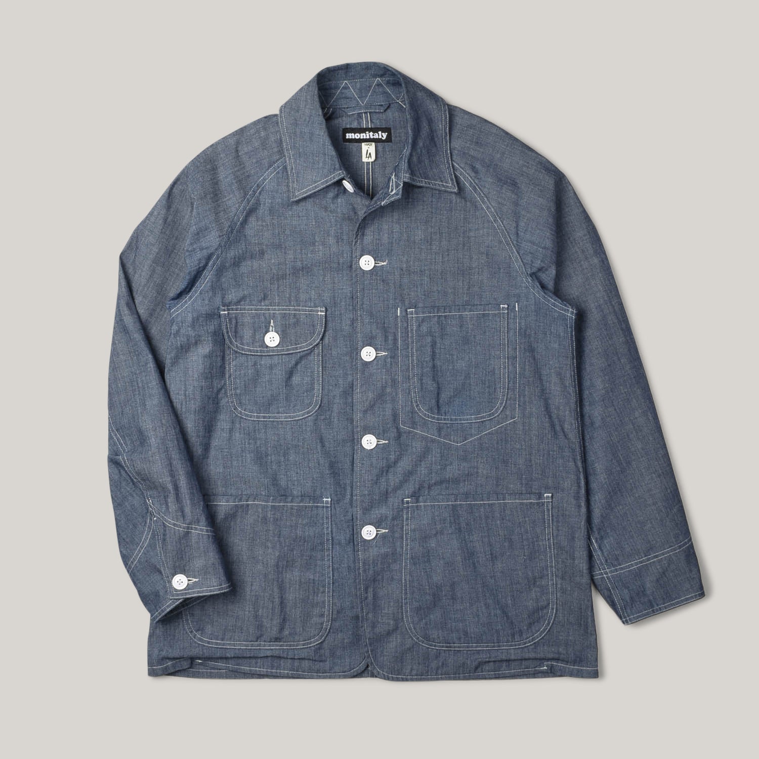 USED MONITALY COVERALL - CHAMBRAY