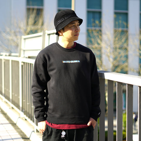 MOTO-BUNKA - RGB Glitch Sweatshirt/Black