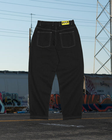 CULT X HEAVIES - Collaboration 01 Jeans/Black