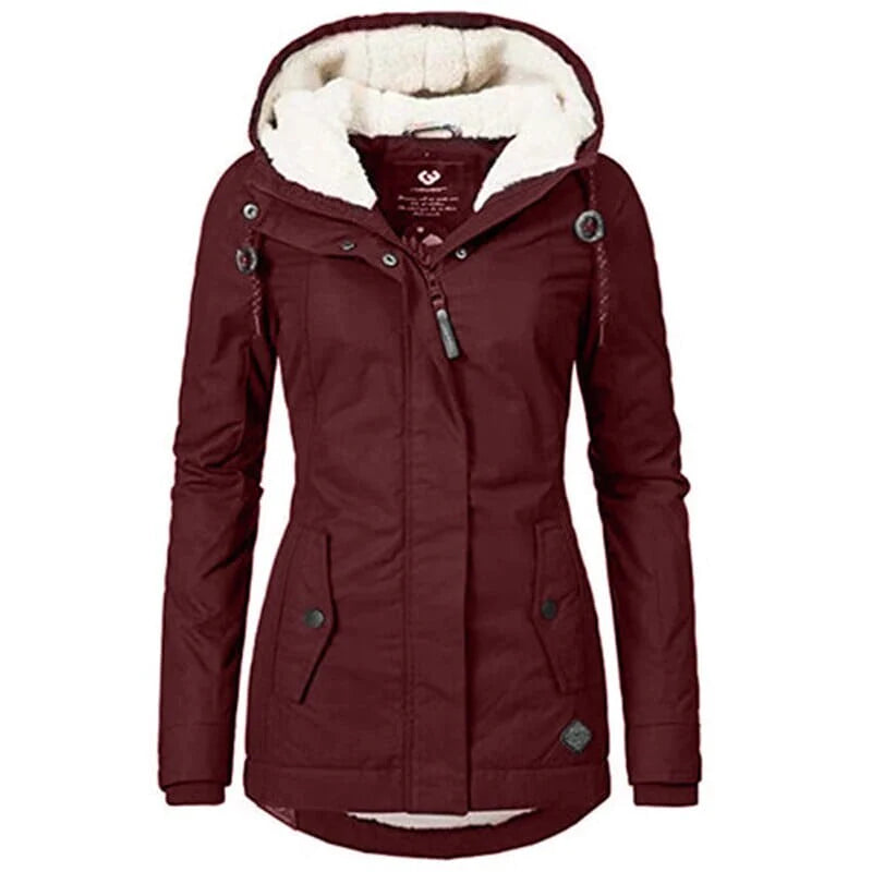 Jaqueta Parka Feminina de Inverno Blizzard