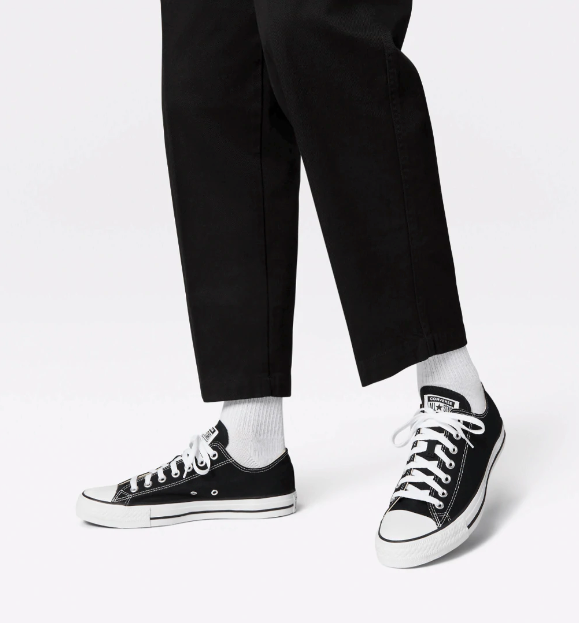 converse all star low cut black