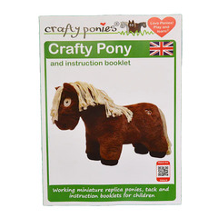 Crafty Ponies Soft Toy Pony All Black