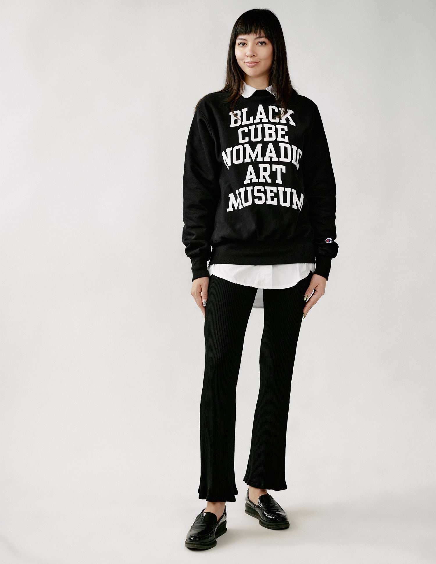 Not MoMA Collegiate Sweatshirt