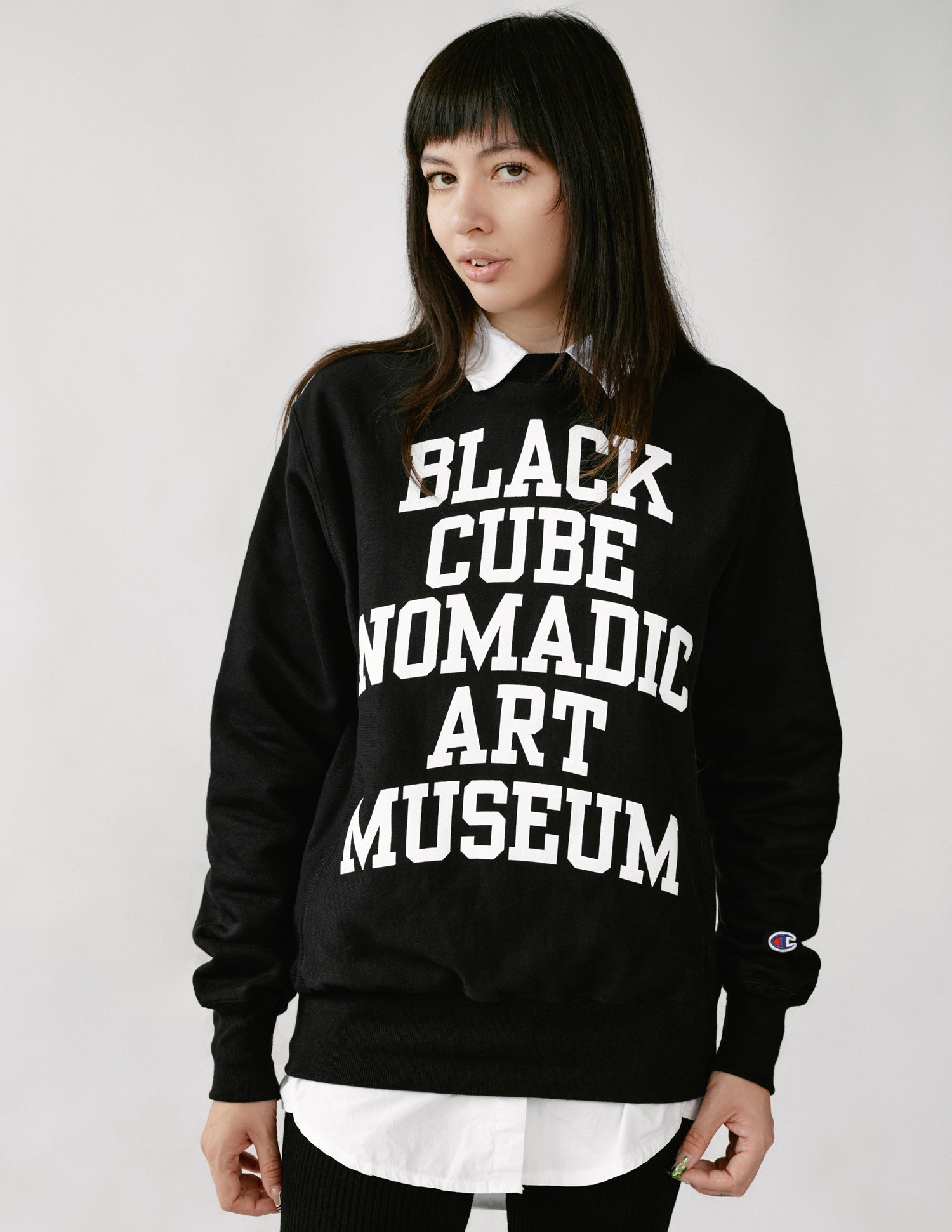 Not MoMA Collegiate Sweatshirt