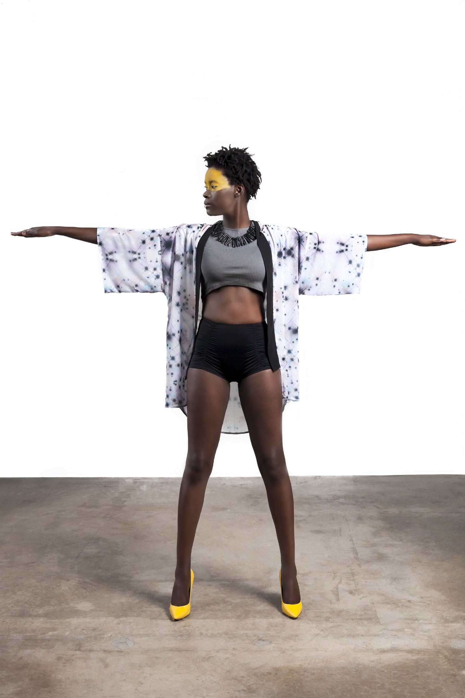 “Sophont in Action” Cape by Desirée Holman