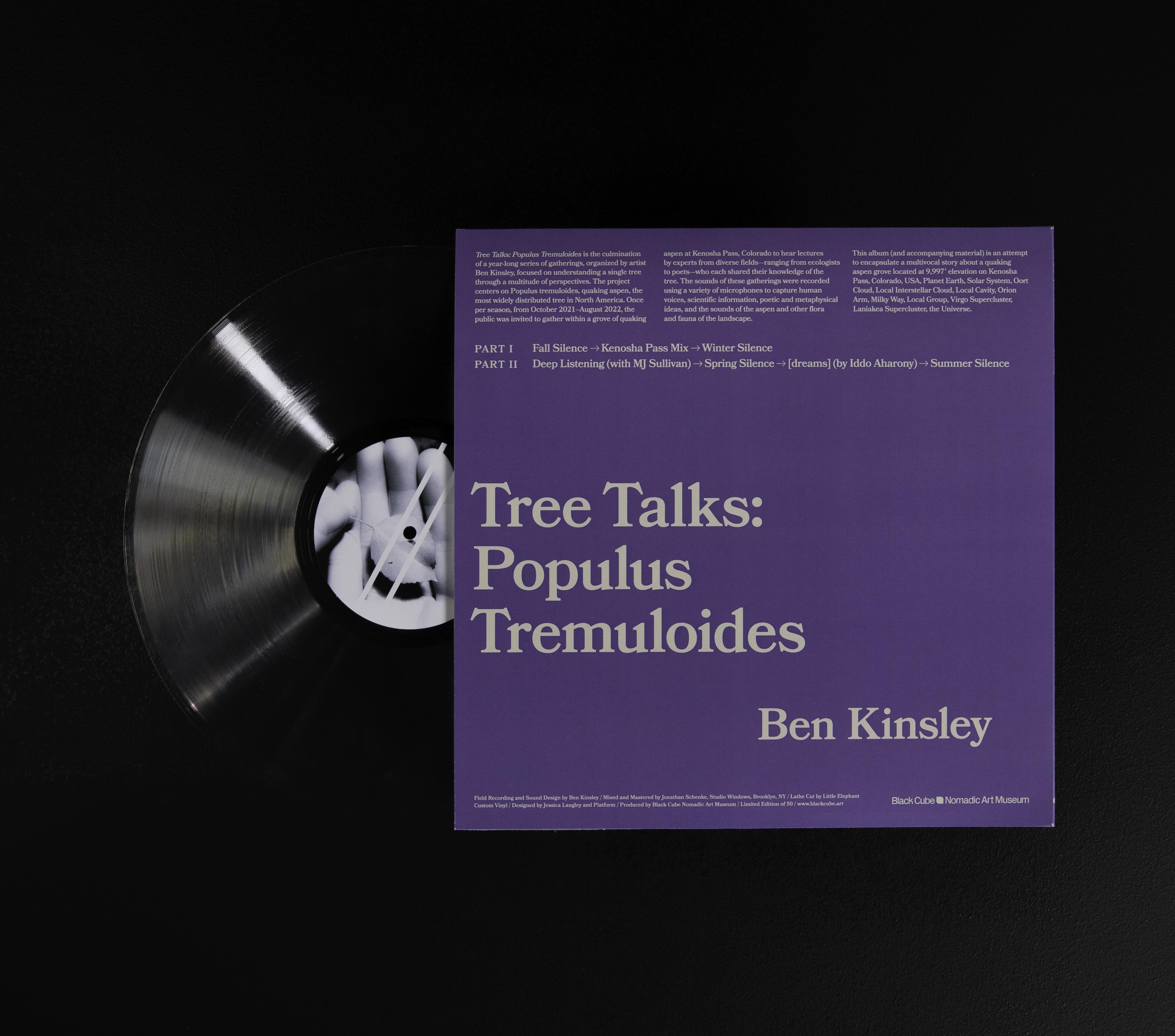 Ben Kinsley – "Tree Talks: Populus Tremuloides" Vinyl Record