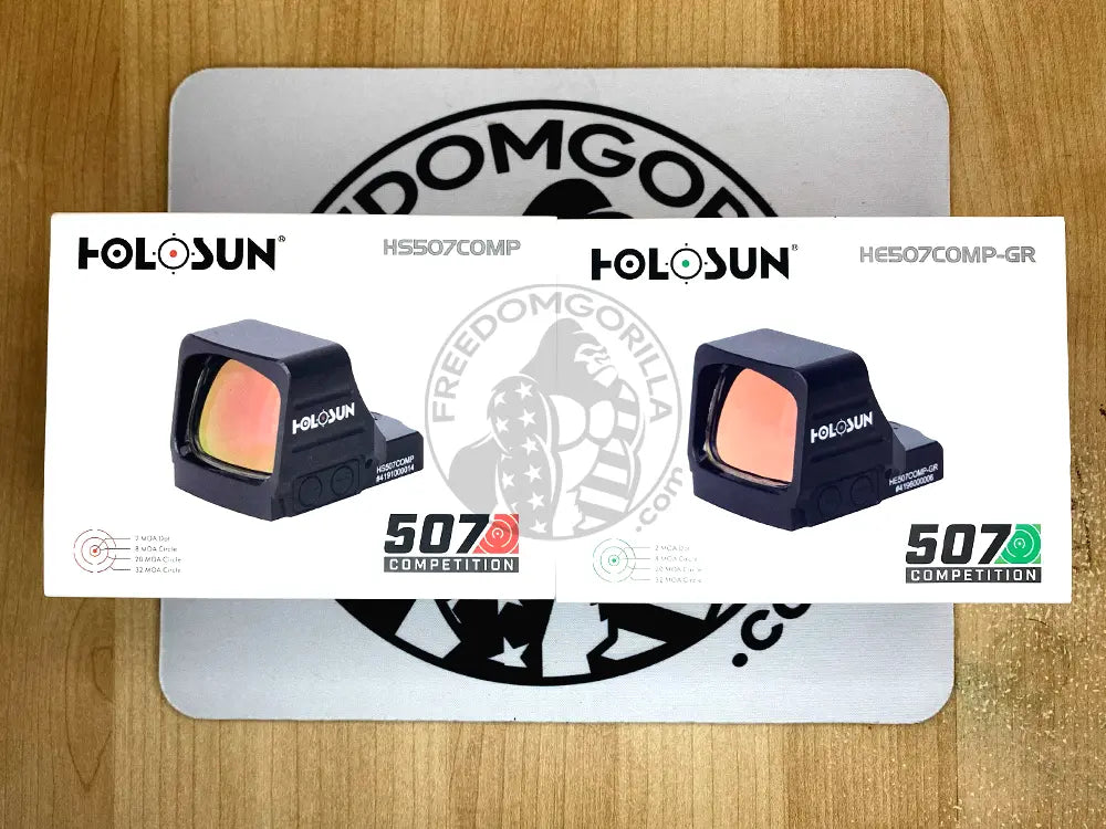 Holosun 507 Comp Side by Side Boxes