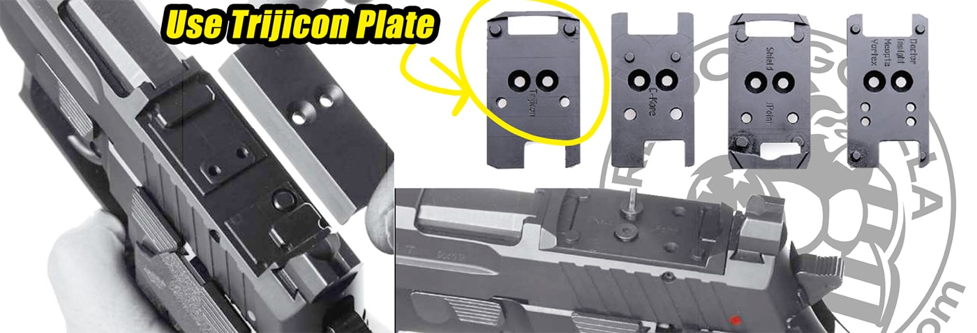 Arex Zero 1 Tactical Optics Footprint