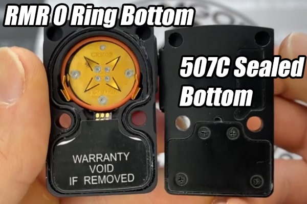 RMR Bottom seal vs 507C bottom