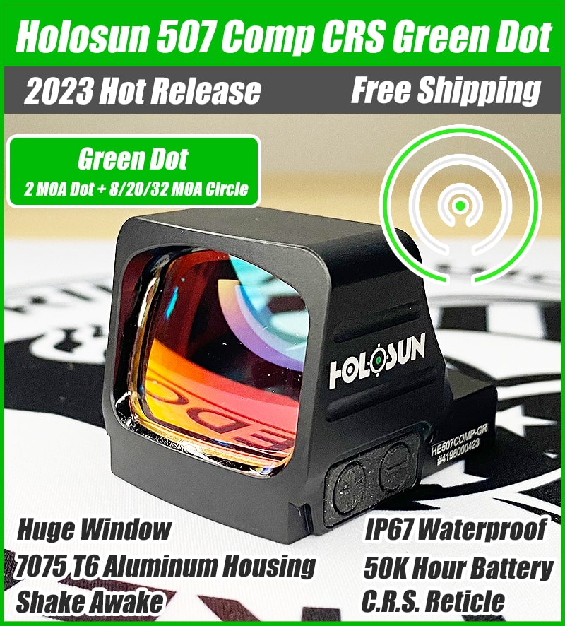 Holosun 507 Comp Green Dot Sight