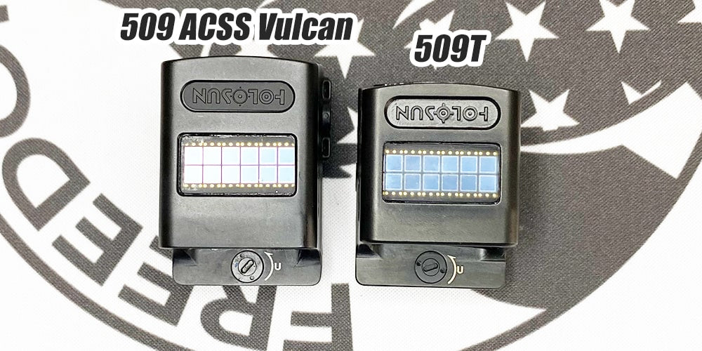 Holosun 509 ACSS Vulcan vs 509T Top