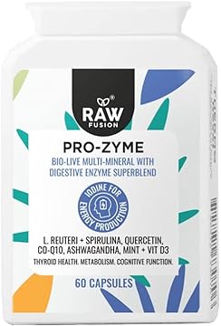 Pro-zyme (60 capsules) Probiotics Supplement 100% Natural