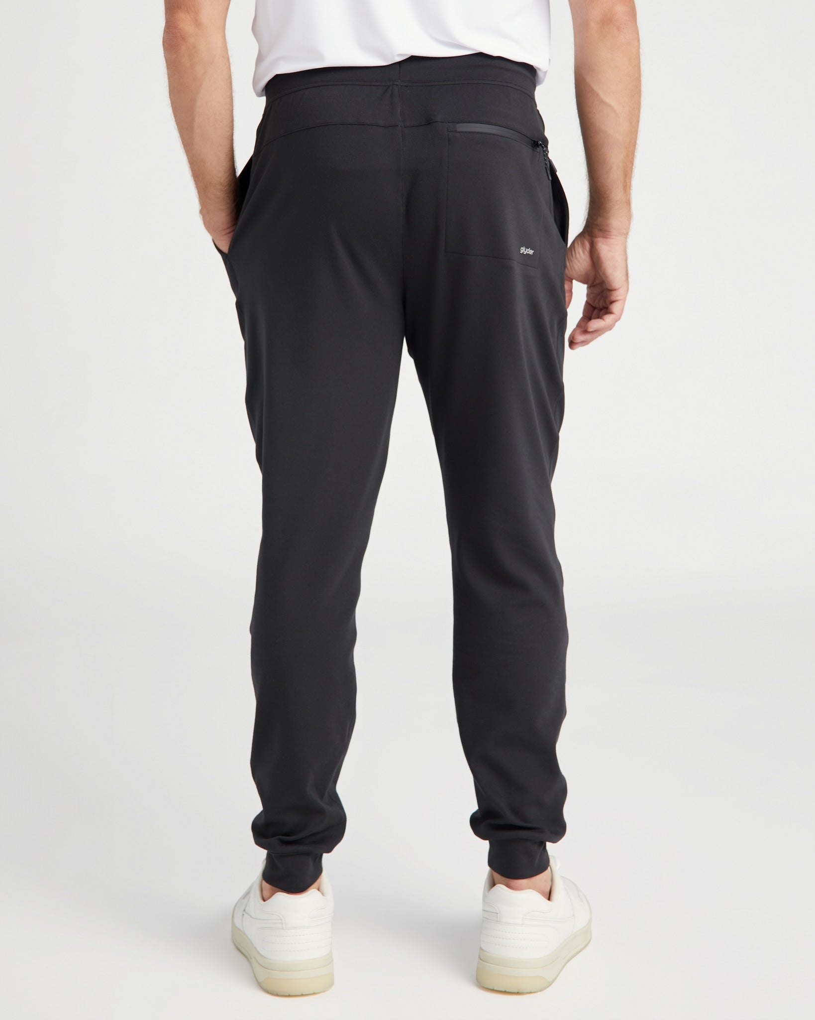 Slim Fit Triblend Jogger in Heather Black – Threads 4 Thought