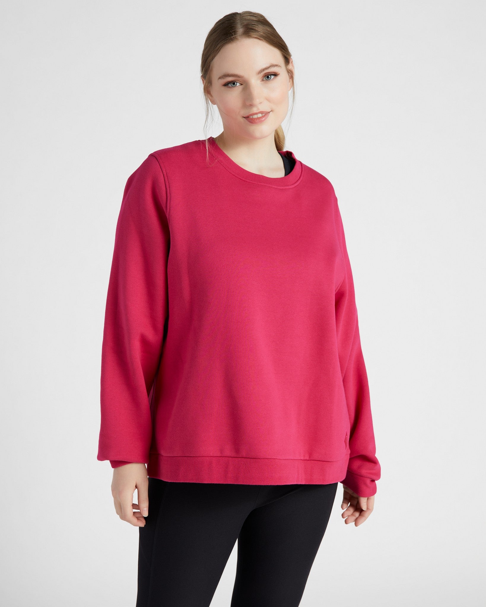 Glyder - Women's Vintage Oversized Crewneck Sweatshirt