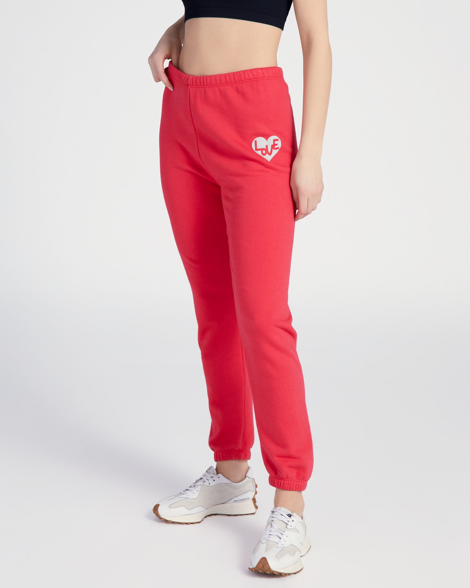 SOL ANGELES Red Waves Jogger