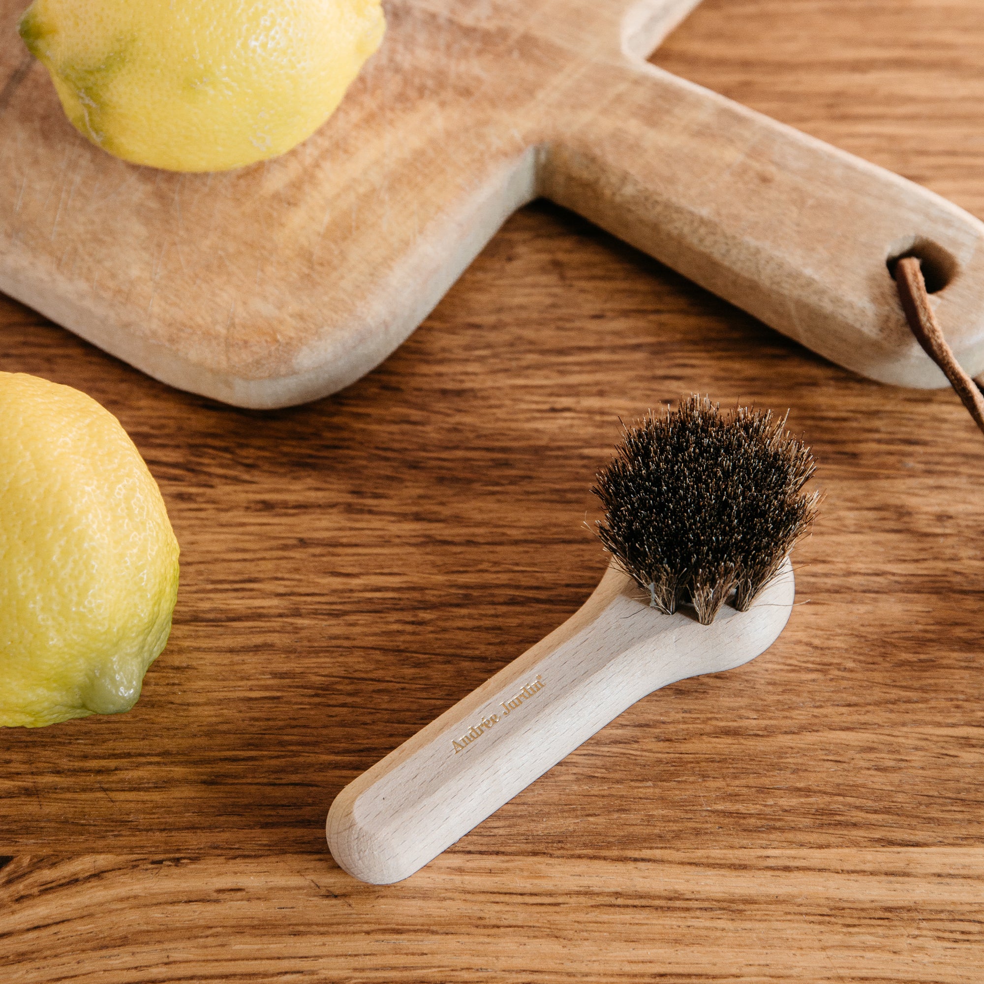 Shop the Andrée Jardin Hard and Soft Bristle Vegetable Brush at Weston Table