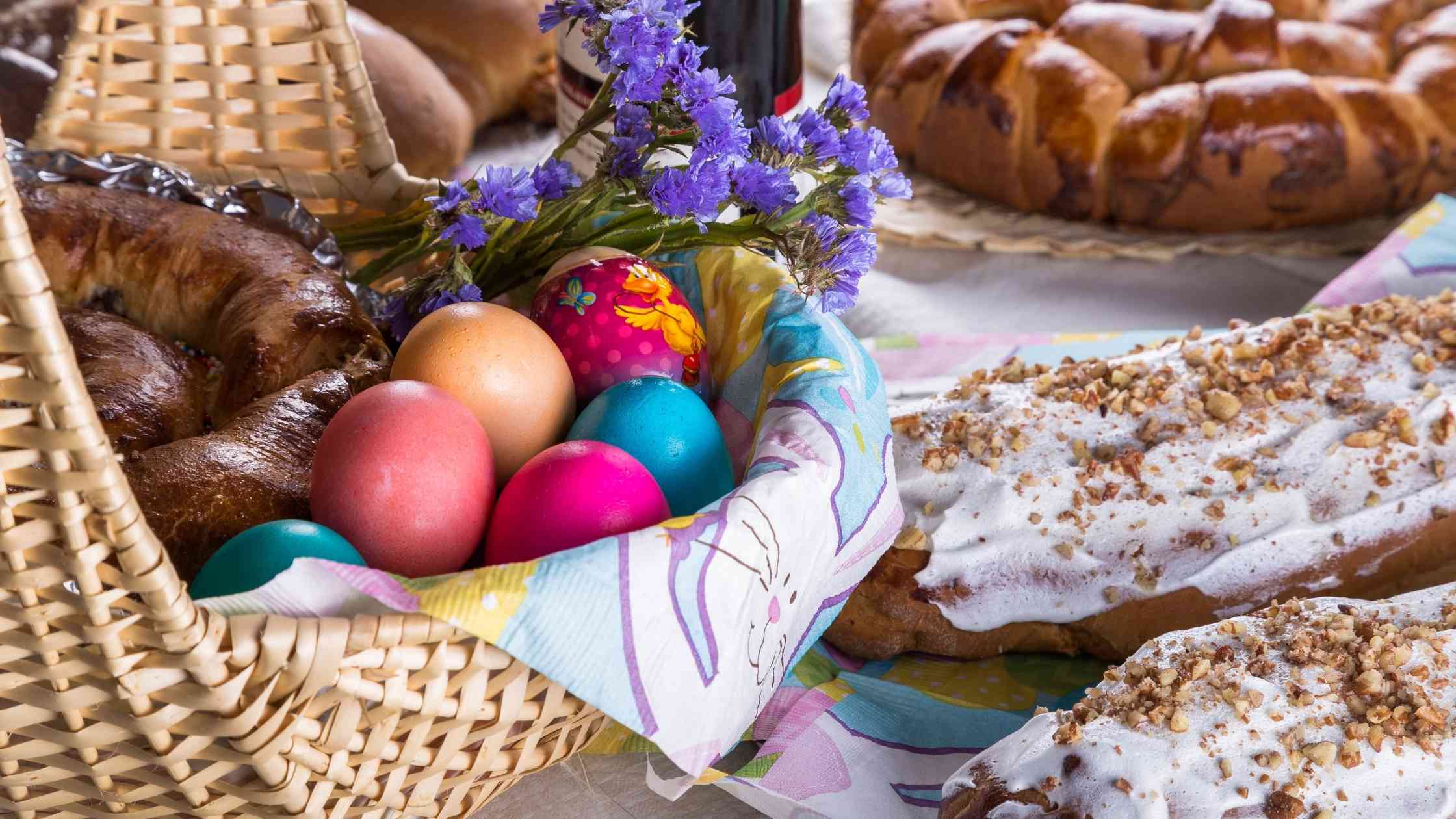 eco-friendly Easter tips - Easter feast