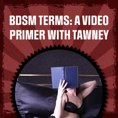 bdsm terms: a video tutorial with tawney - click here to view the video