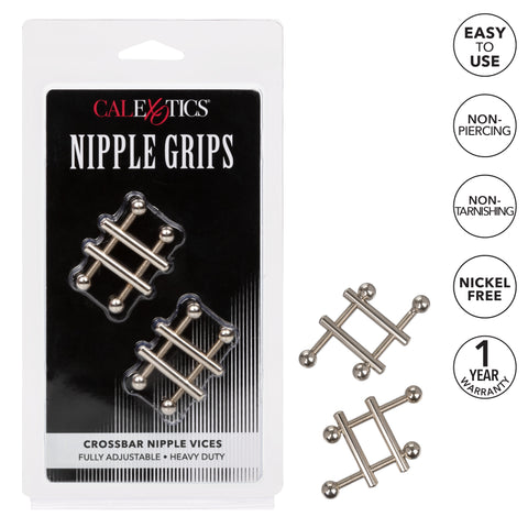 Nipple Grips Crossbar Nipple Vices with packaging and listing selling features