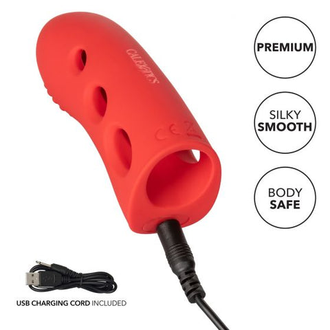 Marvelous Arouser Finger Vibrator - Red