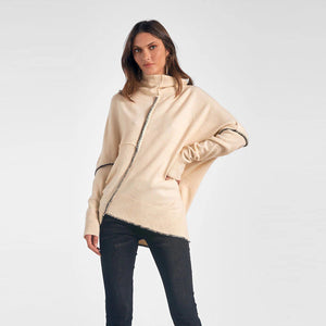 AVA ASYMETRICAL SWEATER - Epiphany - Asymetrical Sweaters Women