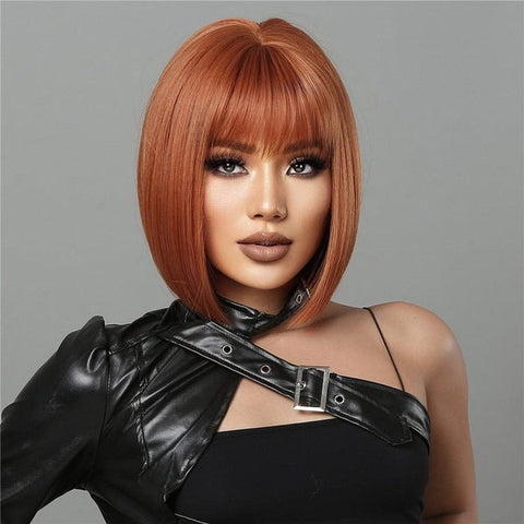 Ginger Bob Wig