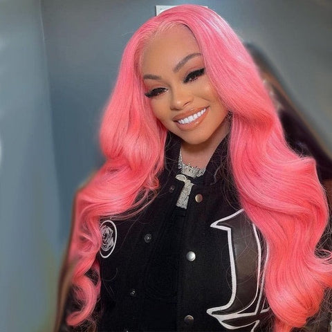 Pink Frontal Wig