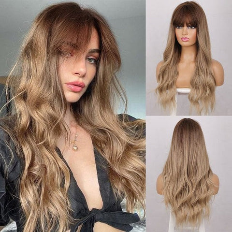 Light Brown Hair Wig