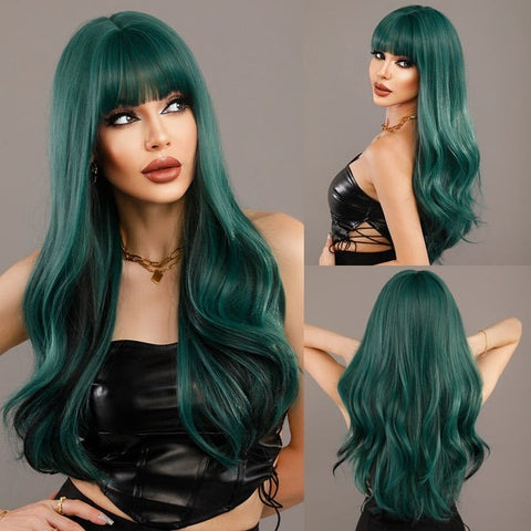 Turquoise Wig