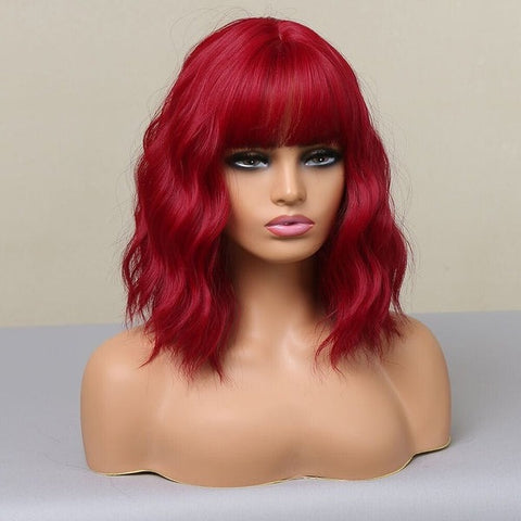 Red Synthetic Wig