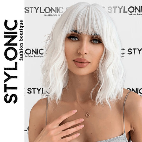 White Wavy Wig