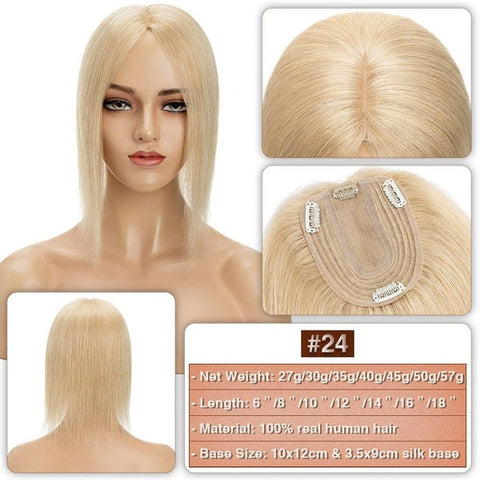 Silk Base Hair Topper