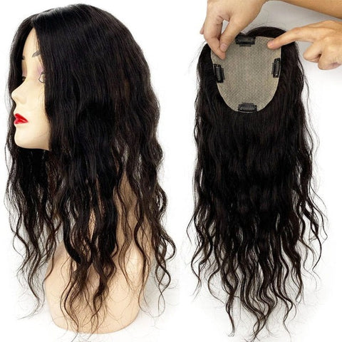 Silk Base Human Hair Topper