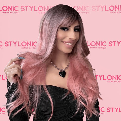 Pink Ombre Wig