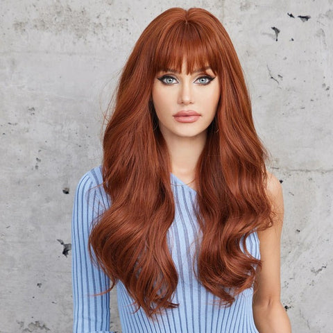 Red Wavy Wig