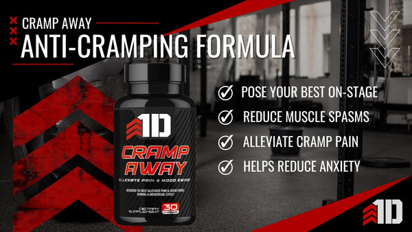 Cramp Away Supplement To Reduce Muscle Spasms Post Workout
