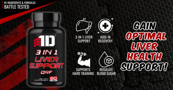 Benefits of QRF 3 in 1 Liver Support Supplement