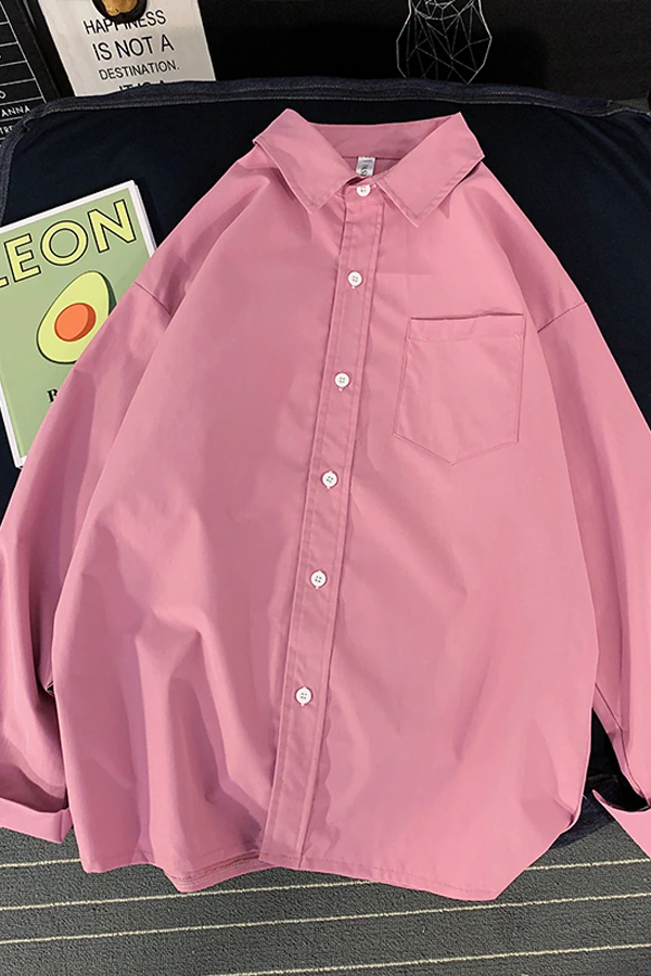 Pink Overshirt – Urban Streetwear