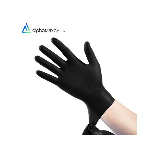 Guantes Vinilo Negro