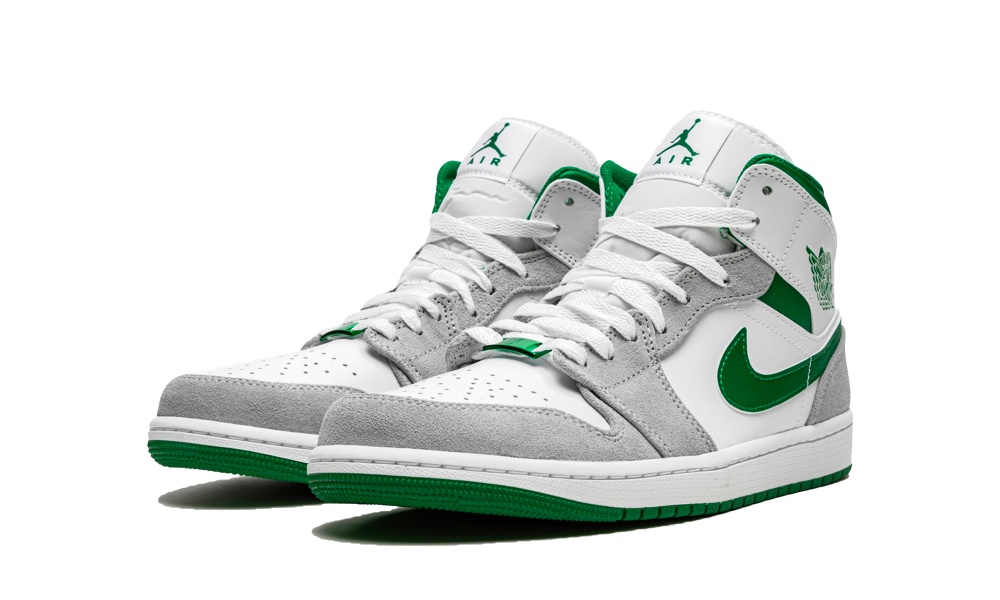 Air Jordan 1 Mid SE Grey Green 