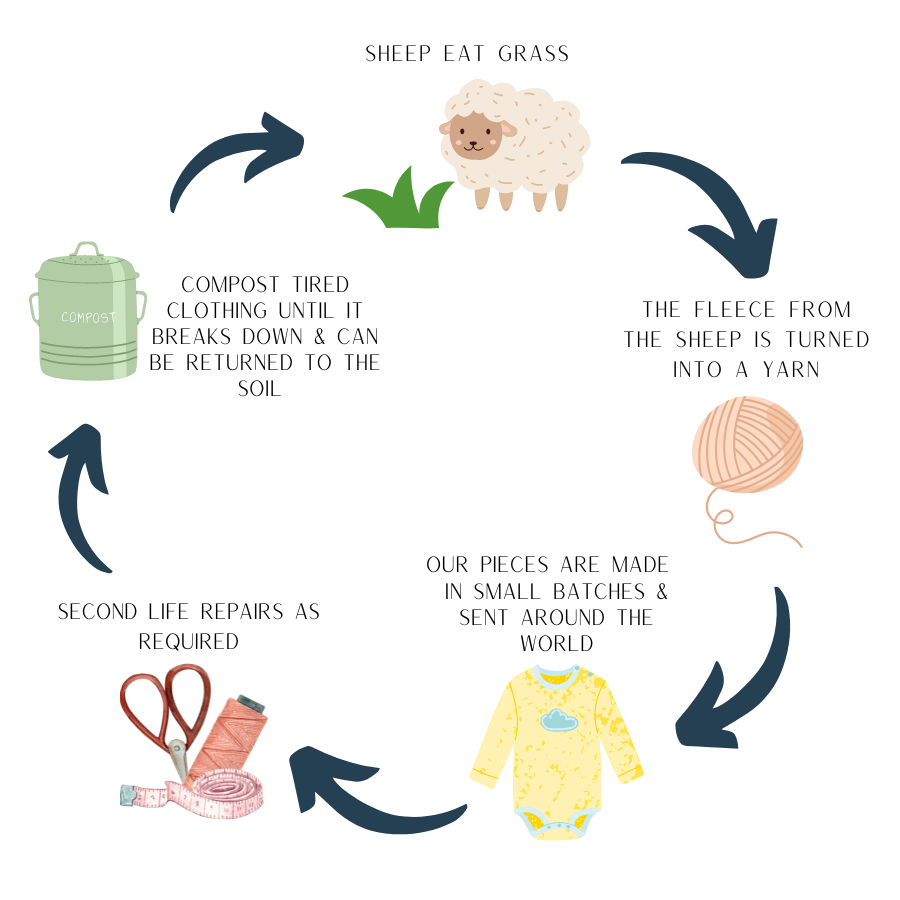 Sweet Cheeks Merino Product Lifecycle