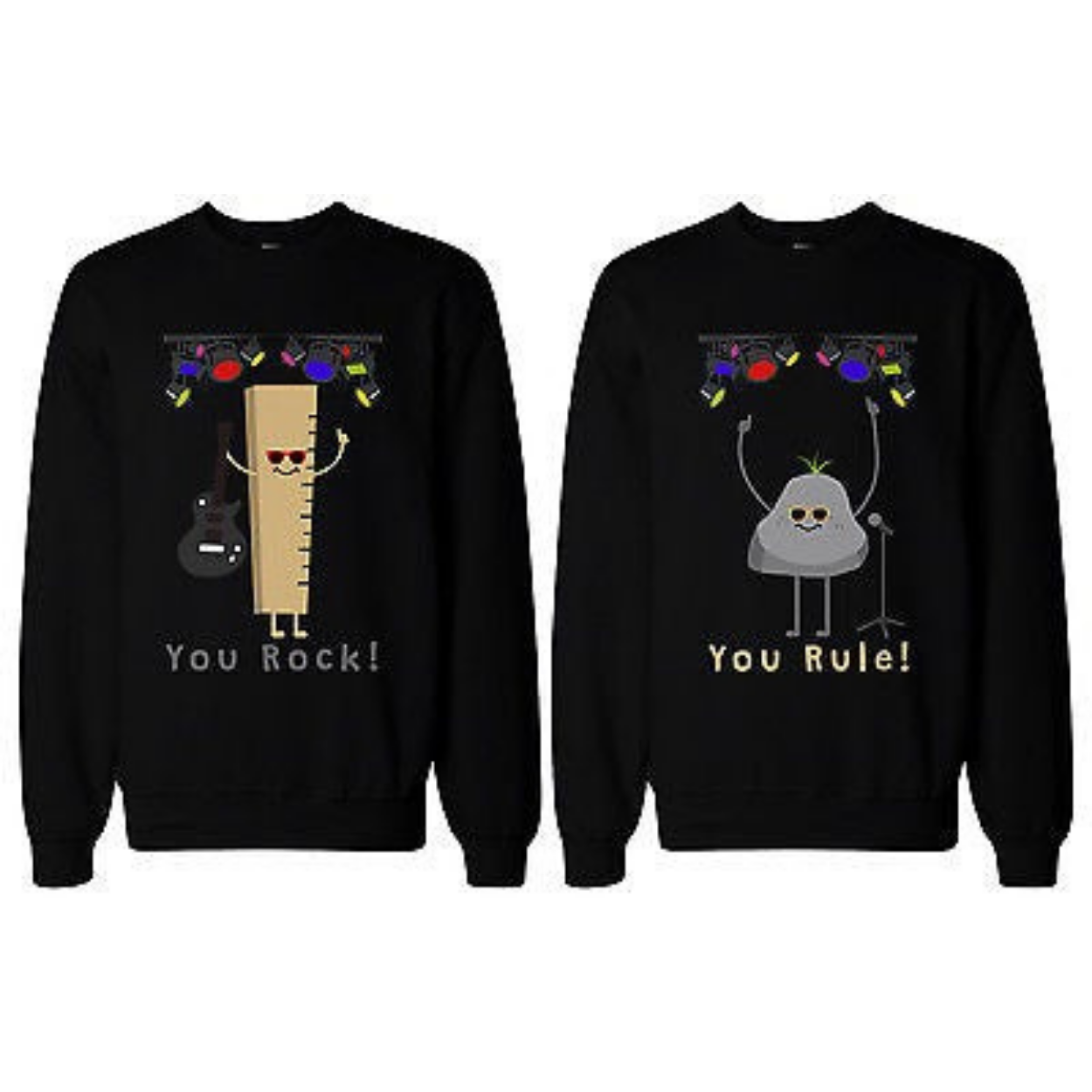 Funny Matching BFF Sweatshirts for Best Friends You Rock and Rule! | 365 In  Love – 365 In Love - Matching Gifts Ideas