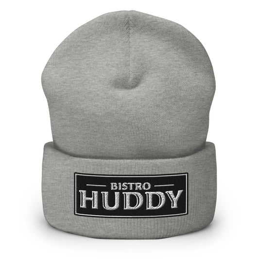 BH Logo Cuffed Beanie Black – Bistro Huddy