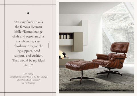 Is a Replica Eames Lounge Chair actually an Ergonomic chair?