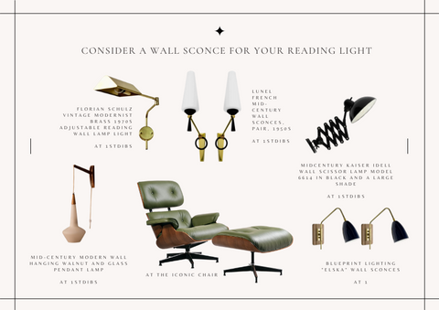 #1 Consider a Wall Sconce for Your Reading Light