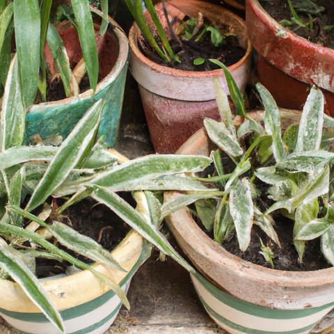 terracotta plant pots