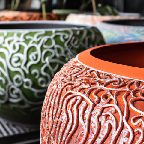 designer pots